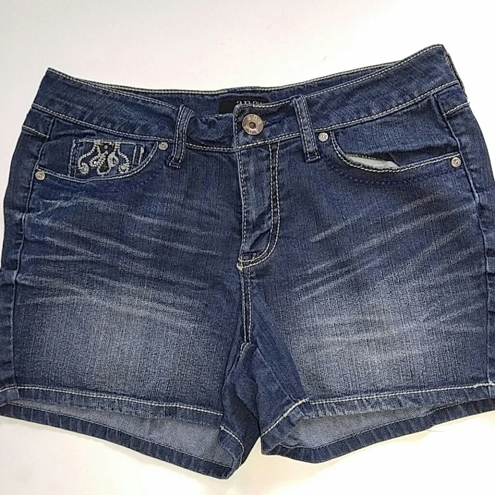 A.N.A. Embellished Shorts Denim 12P